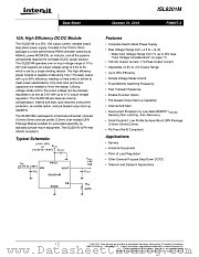 ISL8201M datasheet pdf Intersil