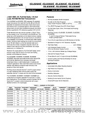 ISL83083E datasheet pdf Intersil