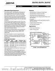 ISL8700 datasheet pdf Intersil