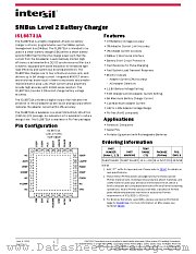 ISL88731A datasheet pdf Intersil