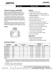 ISL9005A datasheet pdf Intersil