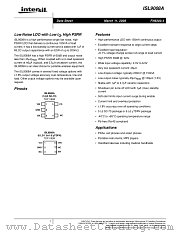 ISL9008A datasheet pdf Intersil