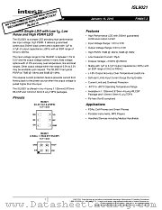 ISL9021 datasheet pdf Intersil