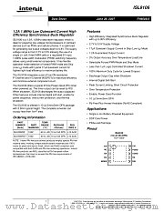 ISL9106 datasheet pdf Intersil