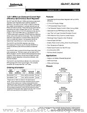ISL9107 datasheet pdf Intersil