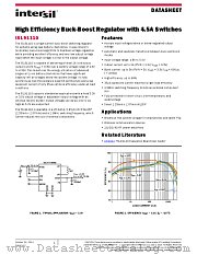 ISL91110 datasheet pdf Intersil