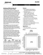 ISL9506 datasheet pdf Intersil