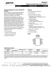 ISL95311 datasheet pdf Intersil