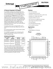 ISL97653A datasheet pdf Intersil