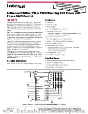 ISL97671 datasheet pdf Intersil