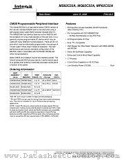 MS82C55A datasheet pdf Intersil