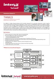 TW8823 datasheet pdf Intersil