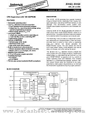X4165 datasheet pdf Intersil