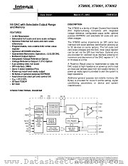 X79001 datasheet pdf Intersil