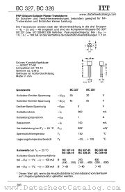 BC328-16 datasheet pdf ITT Semiconductors