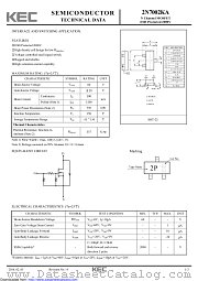 2N7002KA datasheet pdf Korea Electronics (KEC)