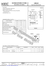 GBL2J datasheet pdf Korea Electronics (KEC)