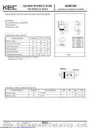 KDR730E datasheet pdf Korea Electronics (KEC)
