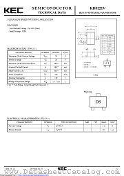 KDS221V datasheet pdf Korea Electronics (KEC)