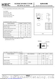 KDS4148E datasheet pdf Korea Electronics (KEC)