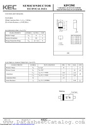 KDV258E datasheet pdf Korea Electronics (KEC)