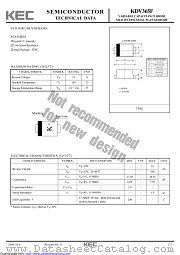 KDV365F datasheet pdf Korea Electronics (KEC)