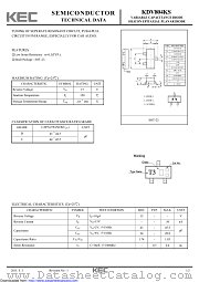 KDV804KS datasheet pdf Korea Electronics (KEC)
