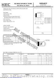 KDZ6.8CF datasheet pdf Korea Electronics (KEC)