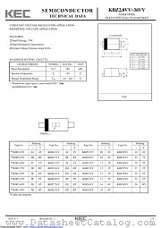 KDZ8.2VV datasheet pdf Korea Electronics (KEC)