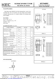 KF1N60I datasheet pdf Korea Electronics (KEC)