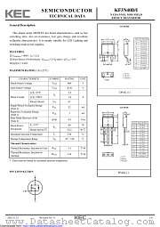 KF3N40D datasheet pdf Korea Electronics (KEC)