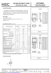 KF3N60D datasheet pdf Korea Electronics (KEC)