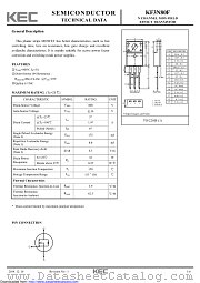 KF3N80F datasheet pdf Korea Electronics (KEC)