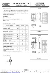 KF4N60D datasheet pdf Korea Electronics (KEC)