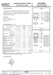 KF6N60I datasheet pdf Korea Electronics (KEC)
