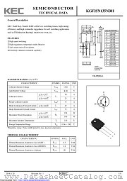KGF25N135NDH datasheet pdf Korea Electronics (KEC)