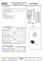 KGF30N60KDA datasheet pdf Korea Electronics (KEC)