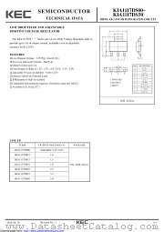 KIA1117DS00 datasheet pdf Korea Electronics (KEC)