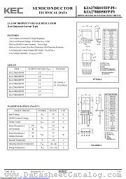 KIA278R025PI datasheet pdf Korea Electronics (KEC)