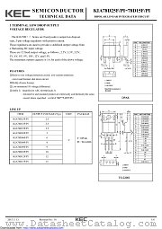 KIA78D05PI datasheet pdf Korea Electronics (KEC)