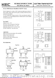 KIC7556T5 datasheet pdf Korea Electronics (KEC)