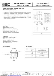KIC7614T5 datasheet pdf Korea Electronics (KEC)