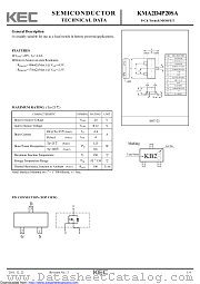 KMA2D4P20SA datasheet pdf Korea Electronics (KEC)