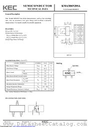 KMA3D6N20SA datasheet pdf Korea Electronics (KEC)