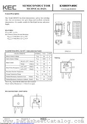 KMB035N40DC datasheet pdf Korea Electronics (KEC)