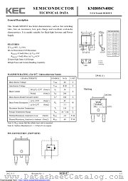 KMB054N40DC datasheet pdf Korea Electronics (KEC)