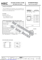 KMB4D5DN60QA datasheet pdf Korea Electronics (KEC)