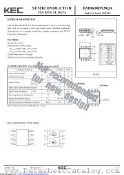 KMB6D0DN30QA datasheet pdf Korea Electronics (KEC)