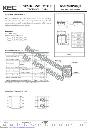 KMB7D0DN40QB datasheet pdf Korea Electronics (KEC)
