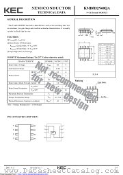 KMB8D2N60QA datasheet pdf Korea Electronics (KEC)
